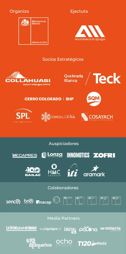 Organiza, socios estratégicos, auspiciadores, colaboradores y media partners del CIMIT 2026